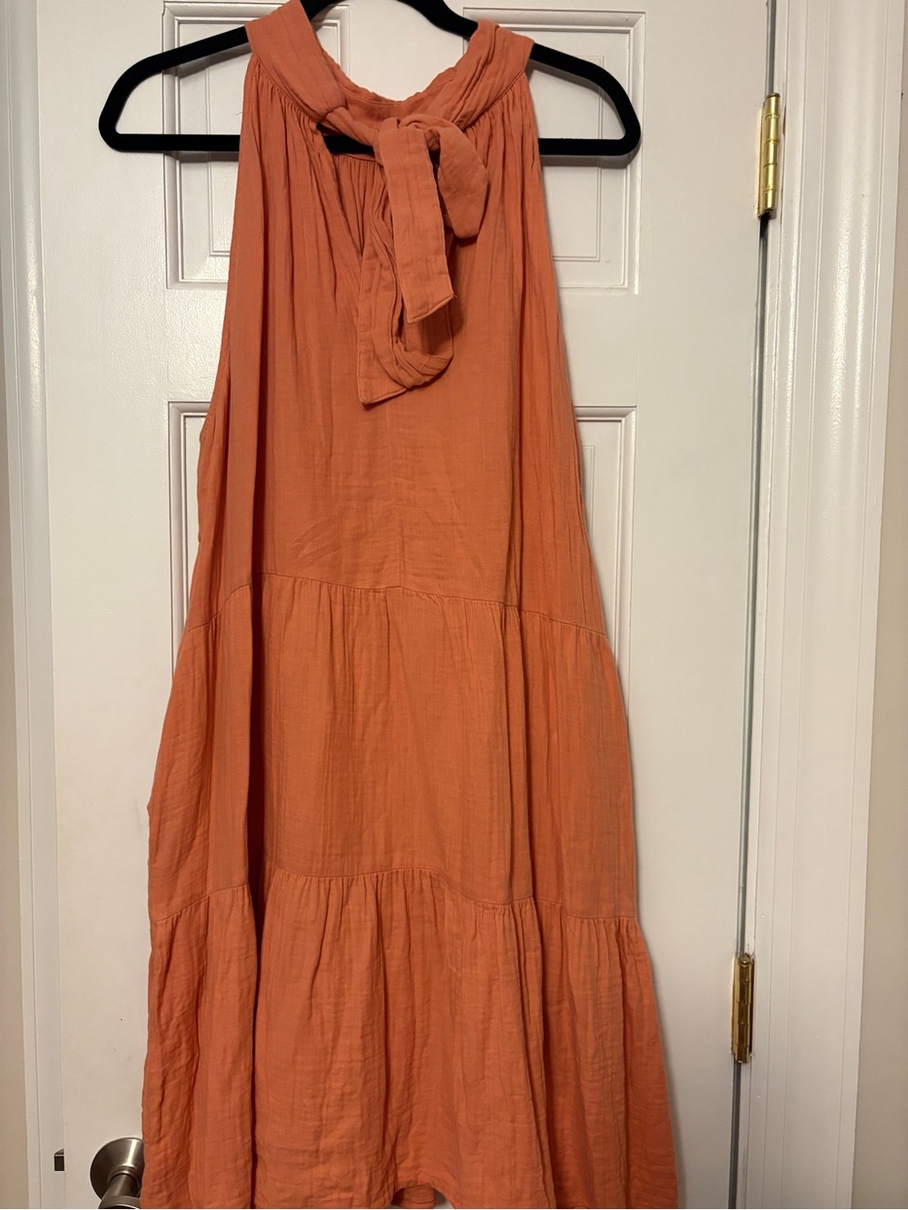 GAP Tiered dress in Orange XL - Picture 2 of 4